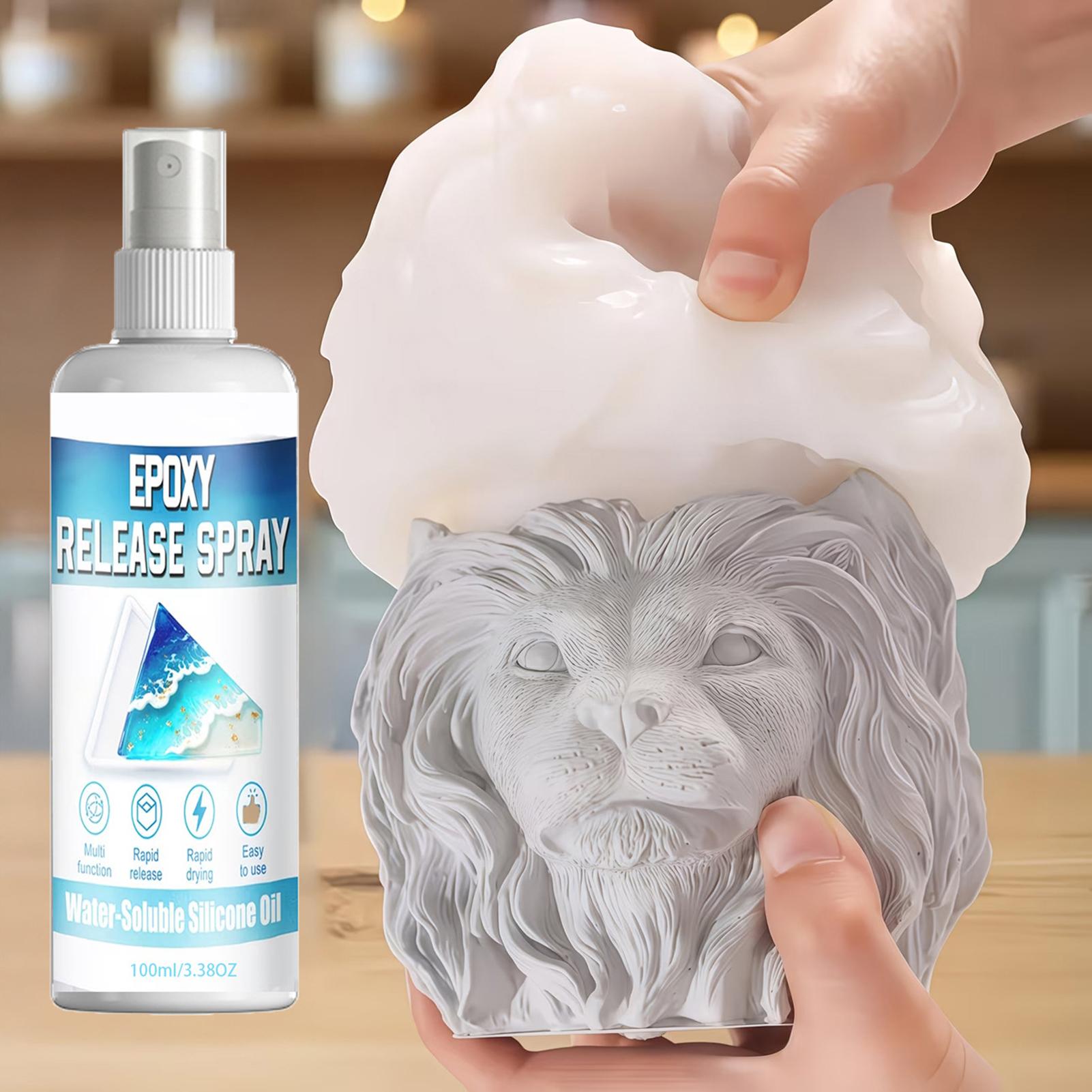 Resin Art Guide - Spray Antiaderente al Silicone per Resina