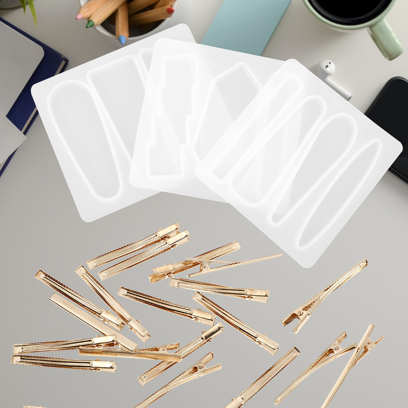 Resin Art Handmade - 1 Set di Stampi in Silicone