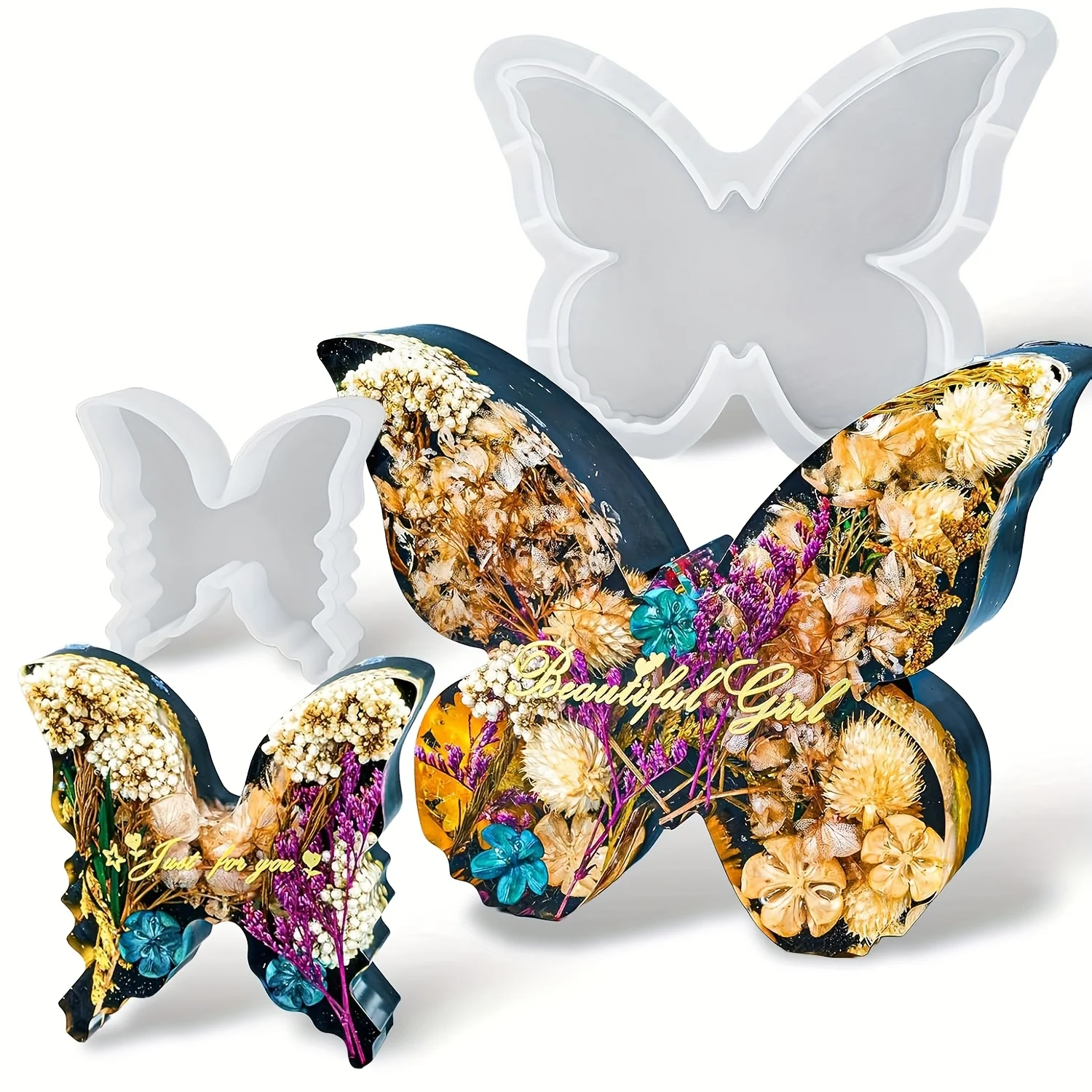 Resin Art Guide - Set di stampi in resina a