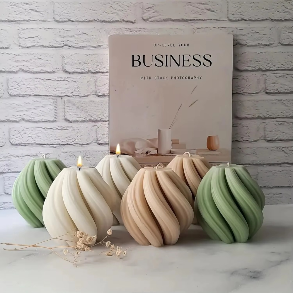 Resin Art Ocean - Stampo in silicone per candele a