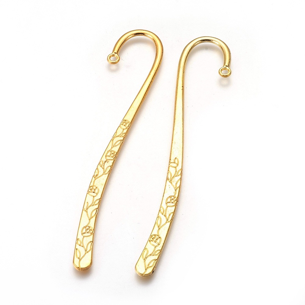Resin Art Bookmark - Segnalibri in lega di stile classico,