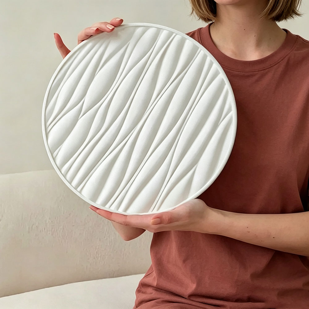 Resin Art Ocean - Stampo in silicone grande rotondo per