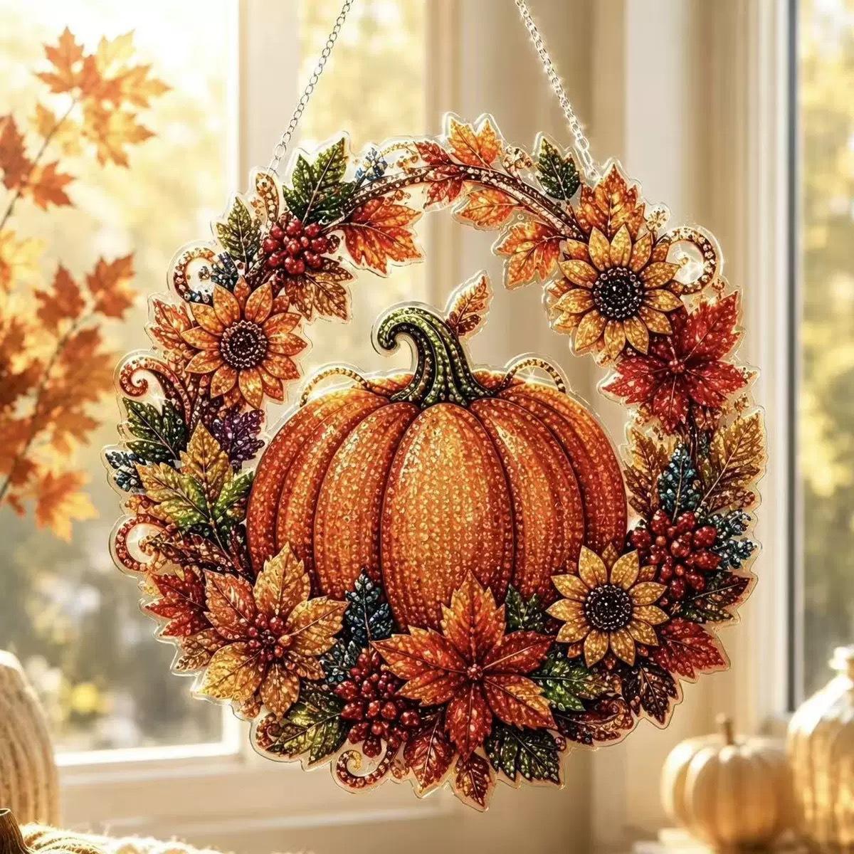 Resin Art Flower - Kit di Decorazioni da Appendere in