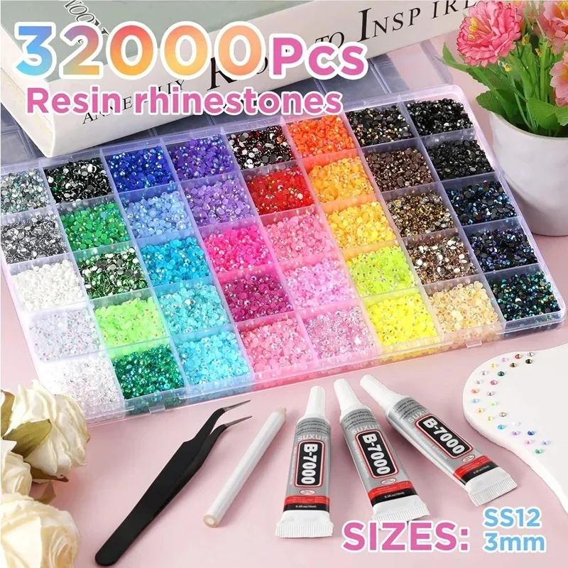 Resin Art Tool Kit - Kit di strass in resina colorati