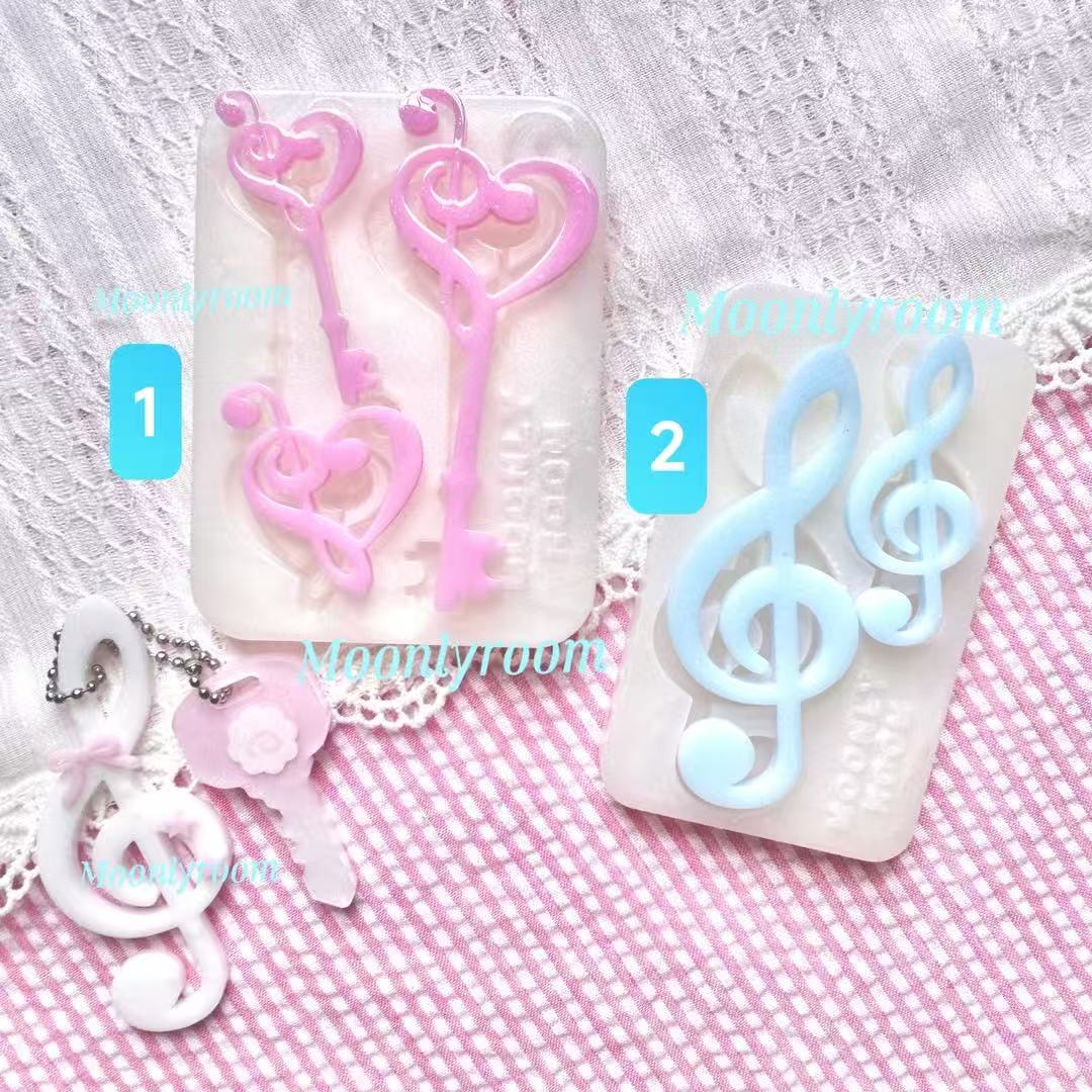 Resin Art Guide - Accessori per note musicali Stampo per