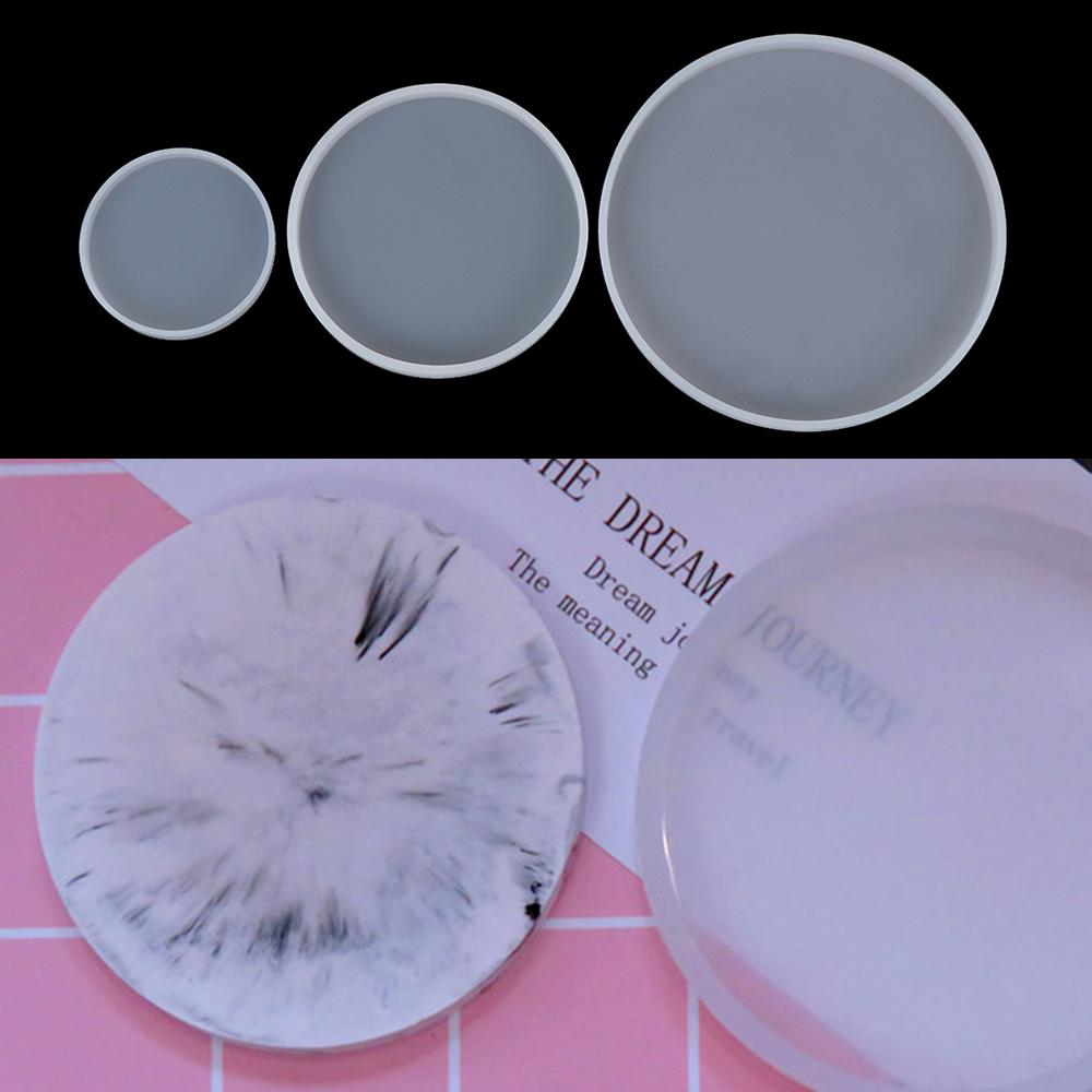 Resin Art Coasters - Stampo in silicone per resina epossidica,