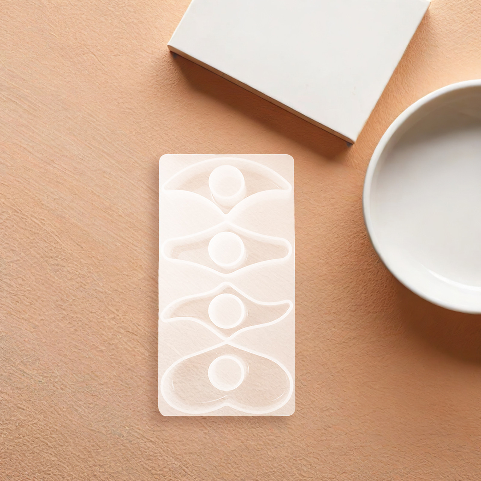 Resin Art Bookmark - 3 Stampi in Resina Cristallina Flessibili