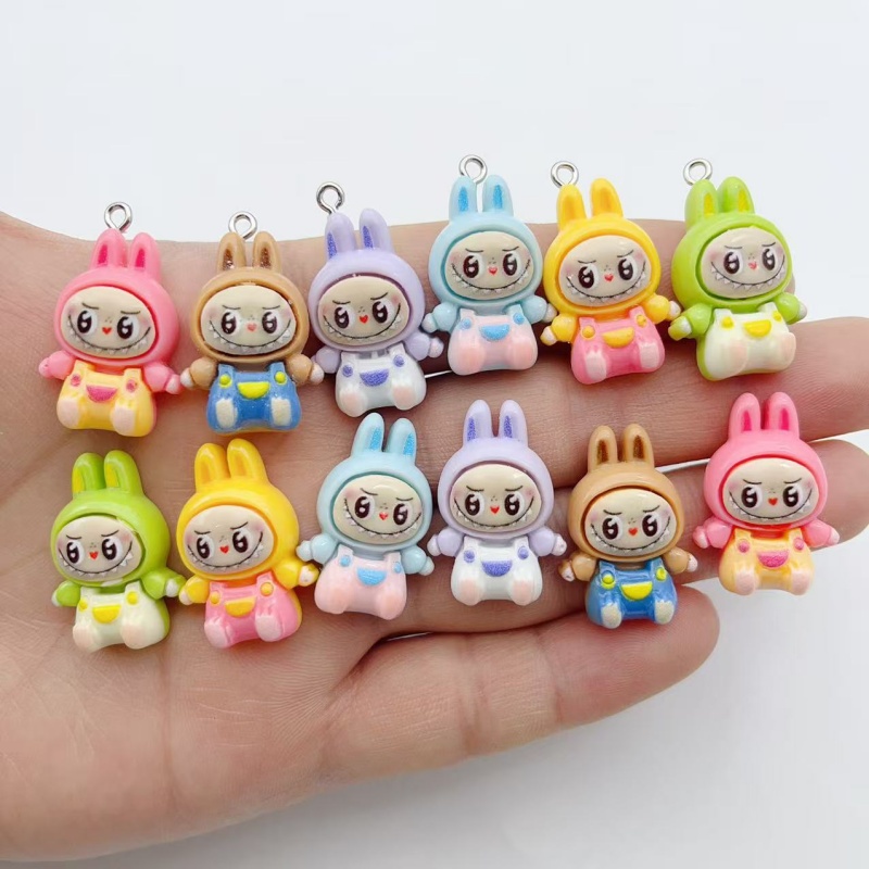 Resin Art Kits For Adults - 10 Pezzi Ciondoli in Resina Kawaii