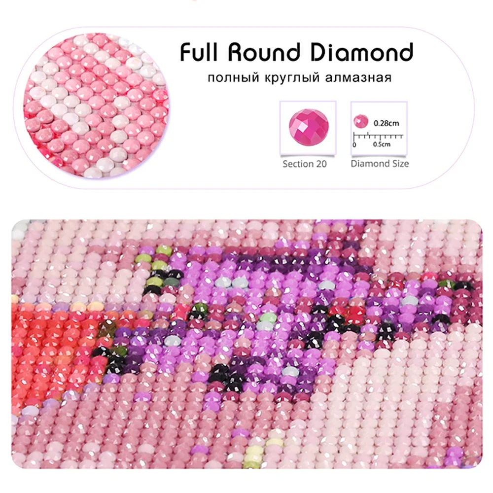 Set di pittura diamante 5D lib - Resin Art Wallpaper recensione e prezzo