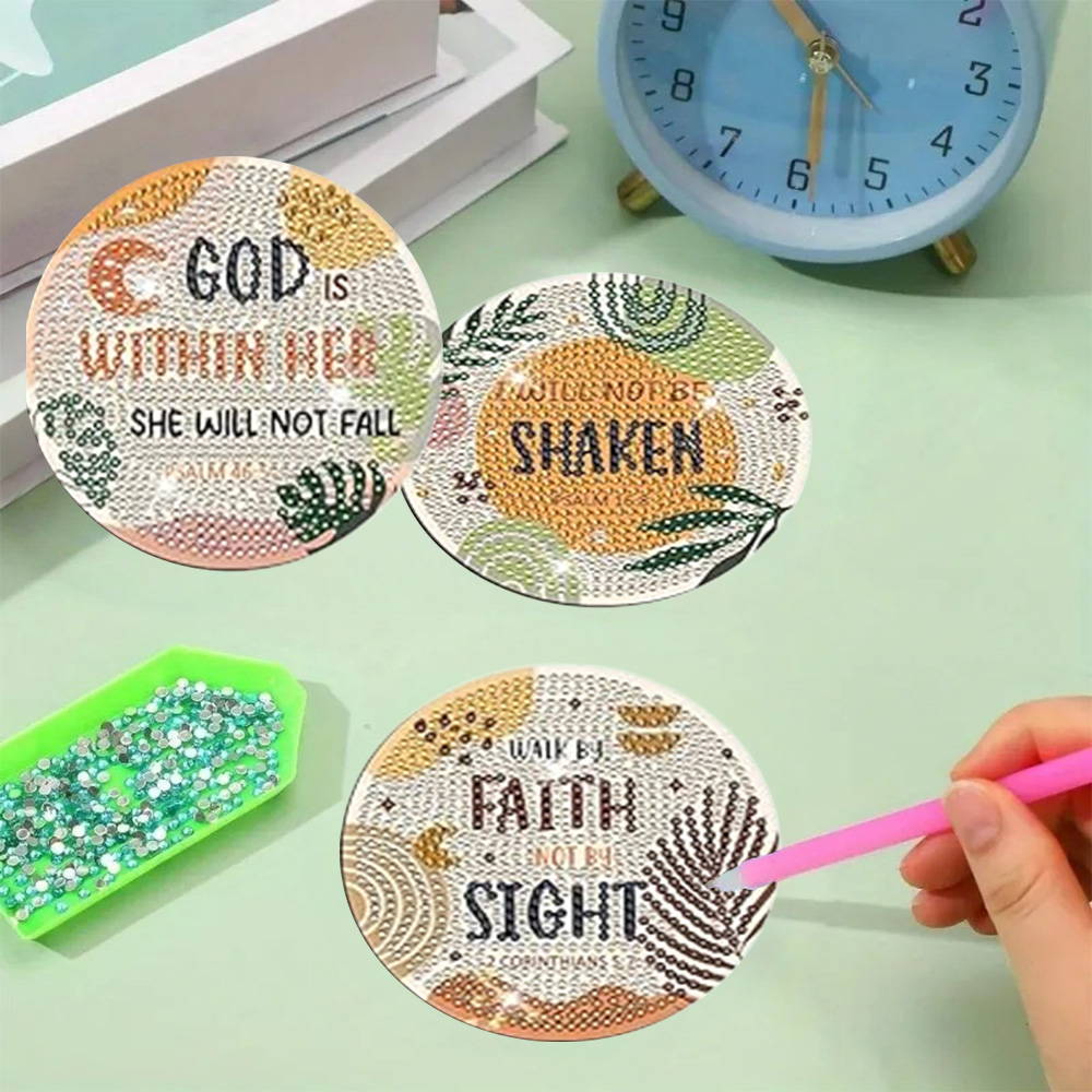 Set di 8 Sottobicchieri con Pi - Resin Art Coasters recensione e prezzo