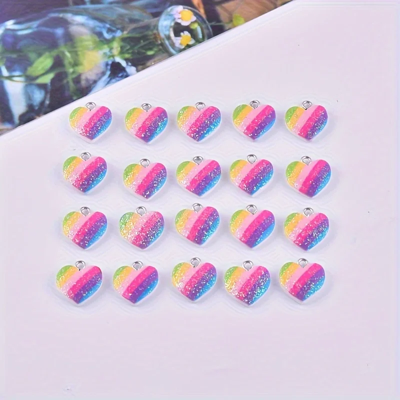 10 Pezzi Ciondoli a Cuore in R - Resin Art Kits For Adults recensione e prezzo