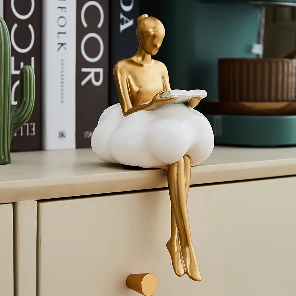 Cloud Girl Sculpture Abstract  - Resin Art Aesthetic recensione e prezzo