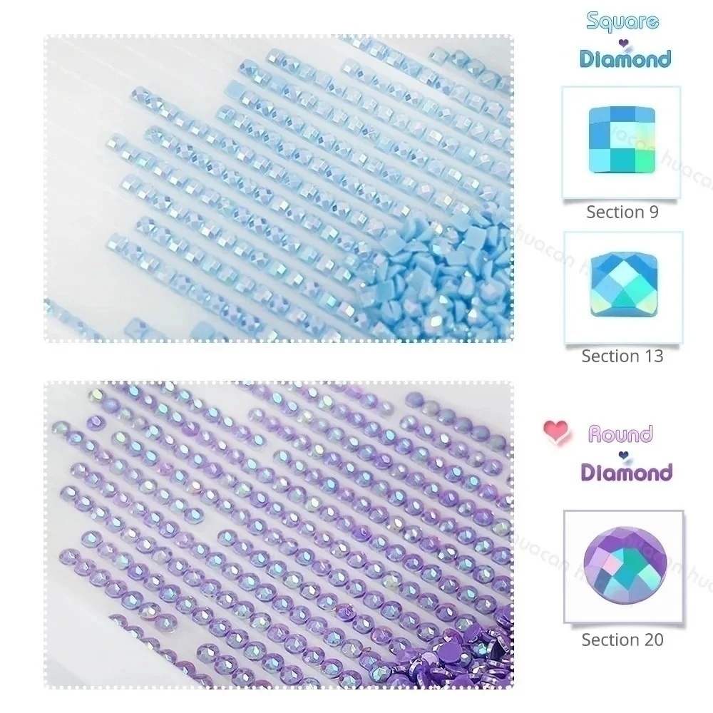 HUACAN Animal DIY Diamond Pain - Resin Art Wallpaper recensione e prezzo