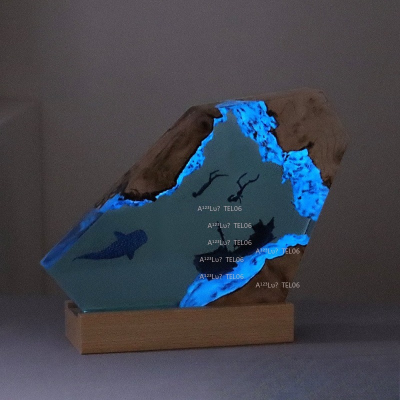 Lampada Notturna in Resina e L - Resin Art Ocean recensione e prezzo