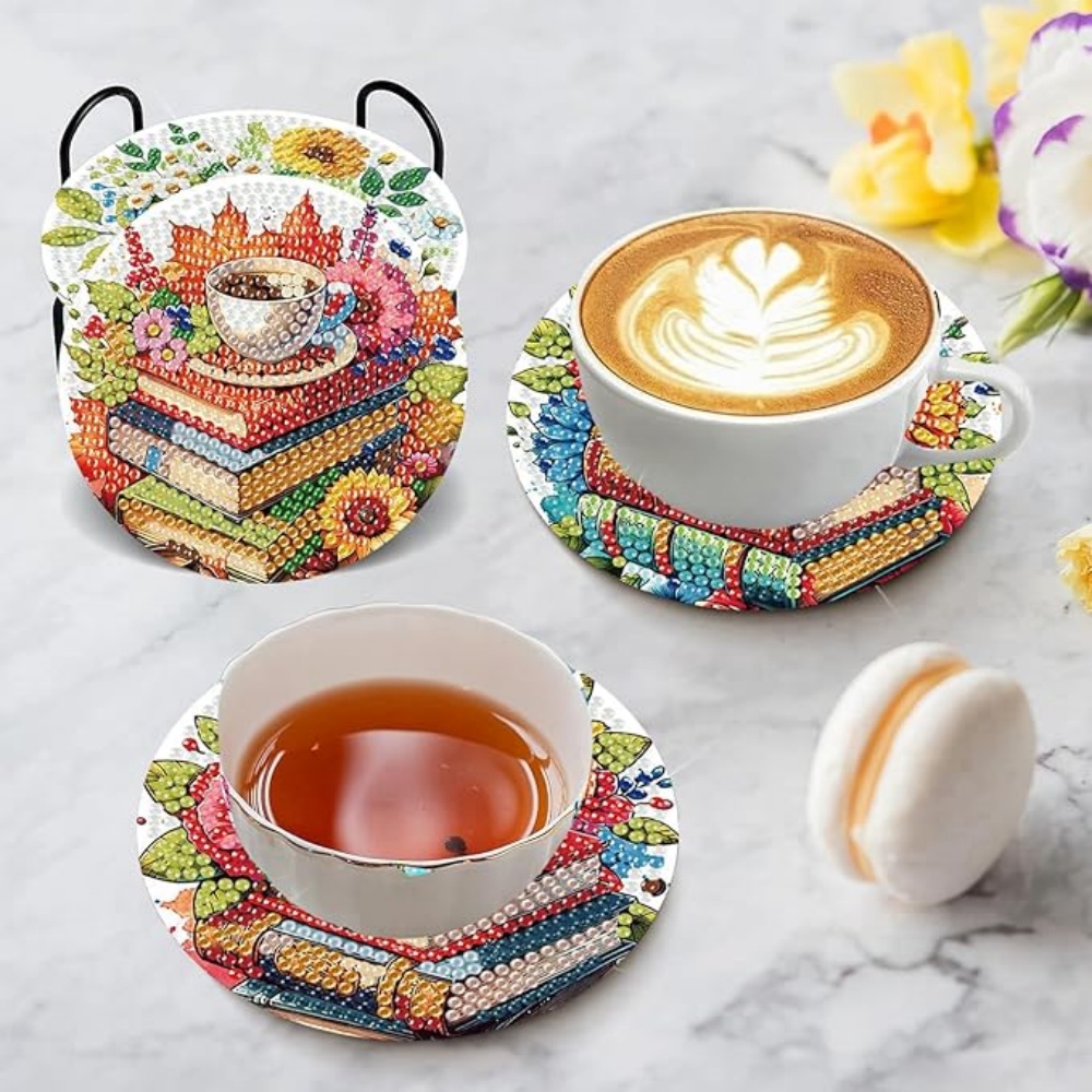 Set di 8 Sottobicchieri con Su - Resin Art Coasters recensione e prezzo