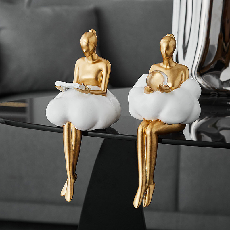 Statua di Ballerina con Nuvole - Resin Art Aesthetic recensione e prezzo