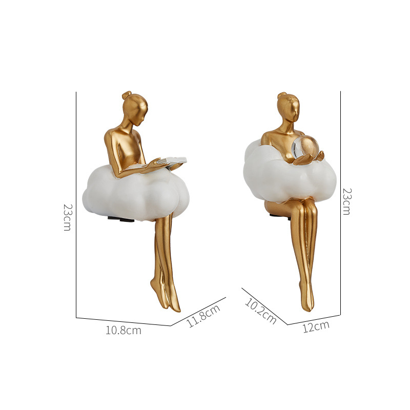 Statua di Ballerina con Nuvole - Resin Art Aesthetic recensione e prezzo