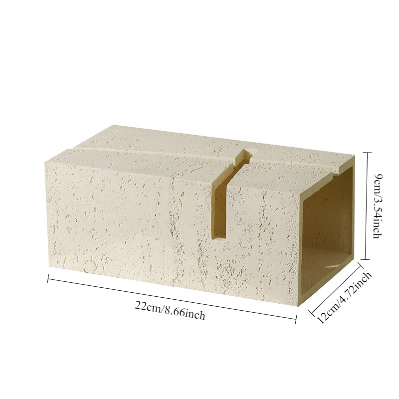 Scatola per fazzoletti in piet - Resin Art Aesthetic recensione e prezzo