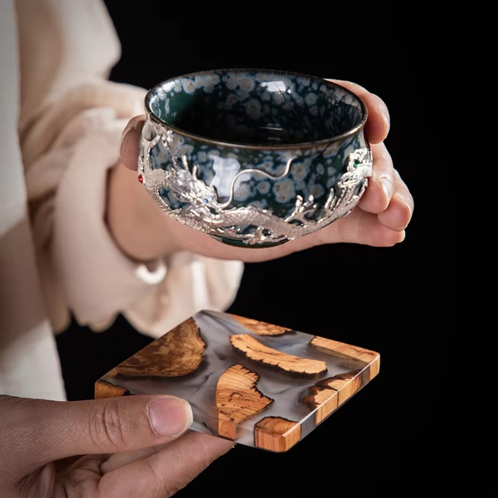 Sottobicchieri in resina di le - Resin Art Coasters recensione e prezzo