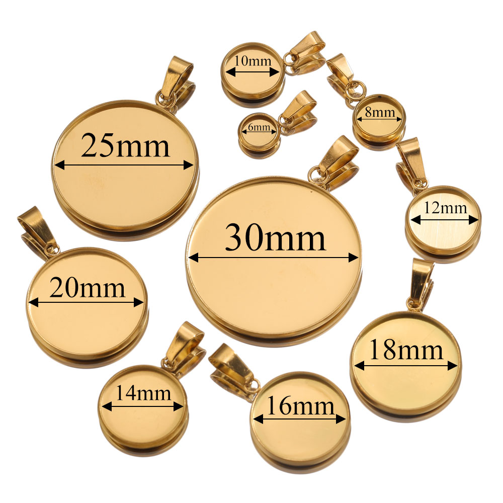 10 pz Pendenti In Oro In Accia - Resin Art Kits For Adults recensione e prezzo