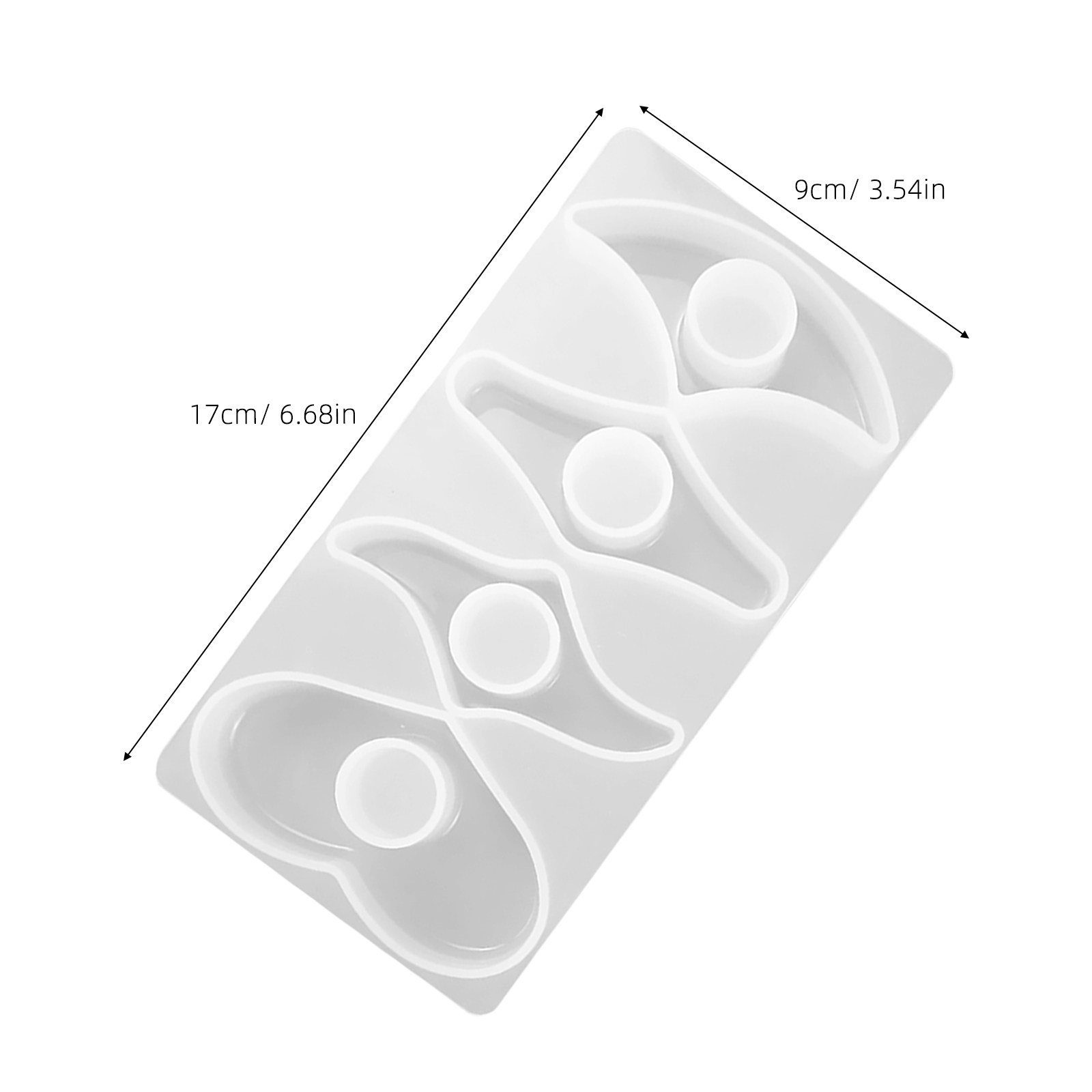 3 Stampi in Resina Cristallina - Resin Art Bookmark recensione e prezzo