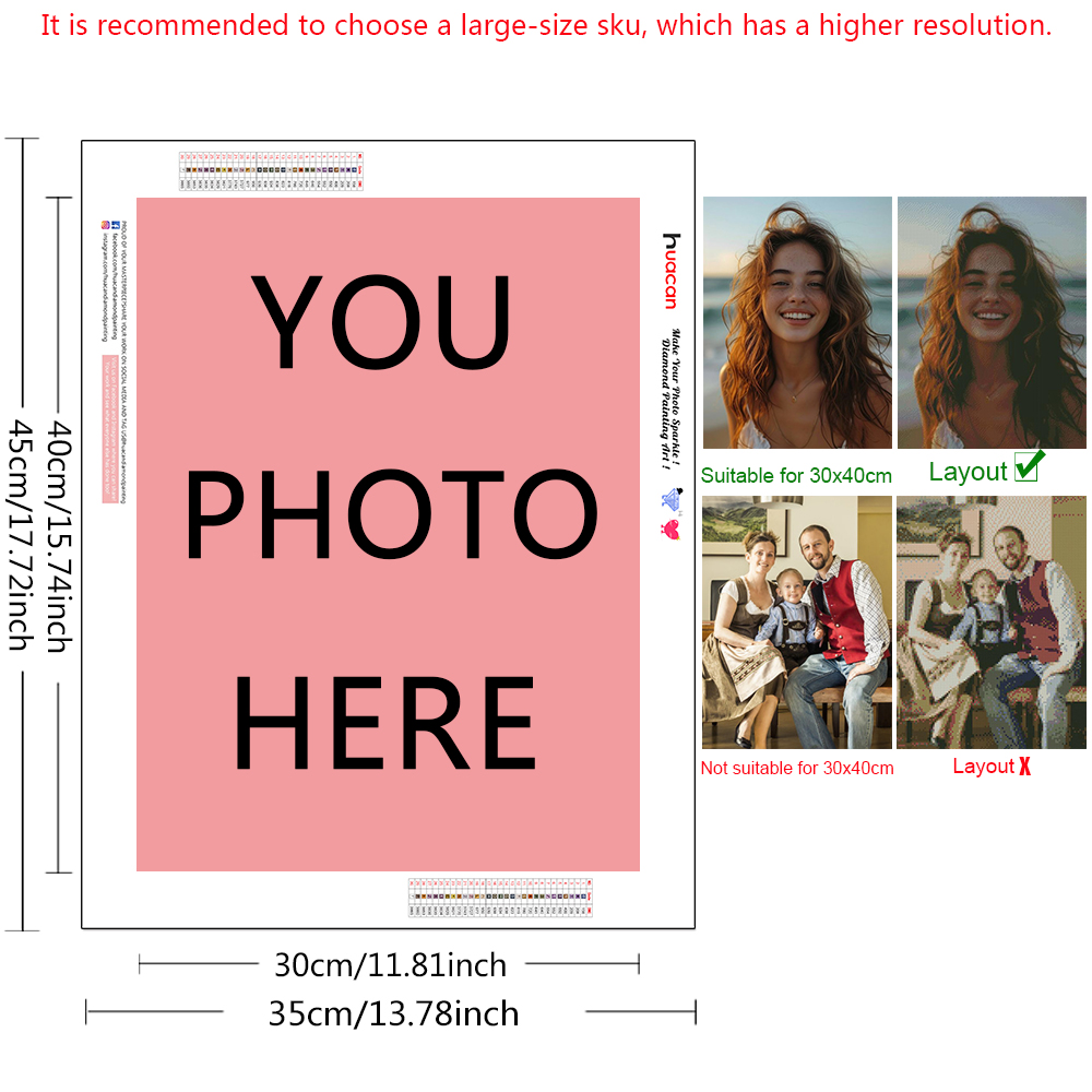 HUACAN Foto personalizzata Pit - Resin Art Wallpaper recensione e prezzo
