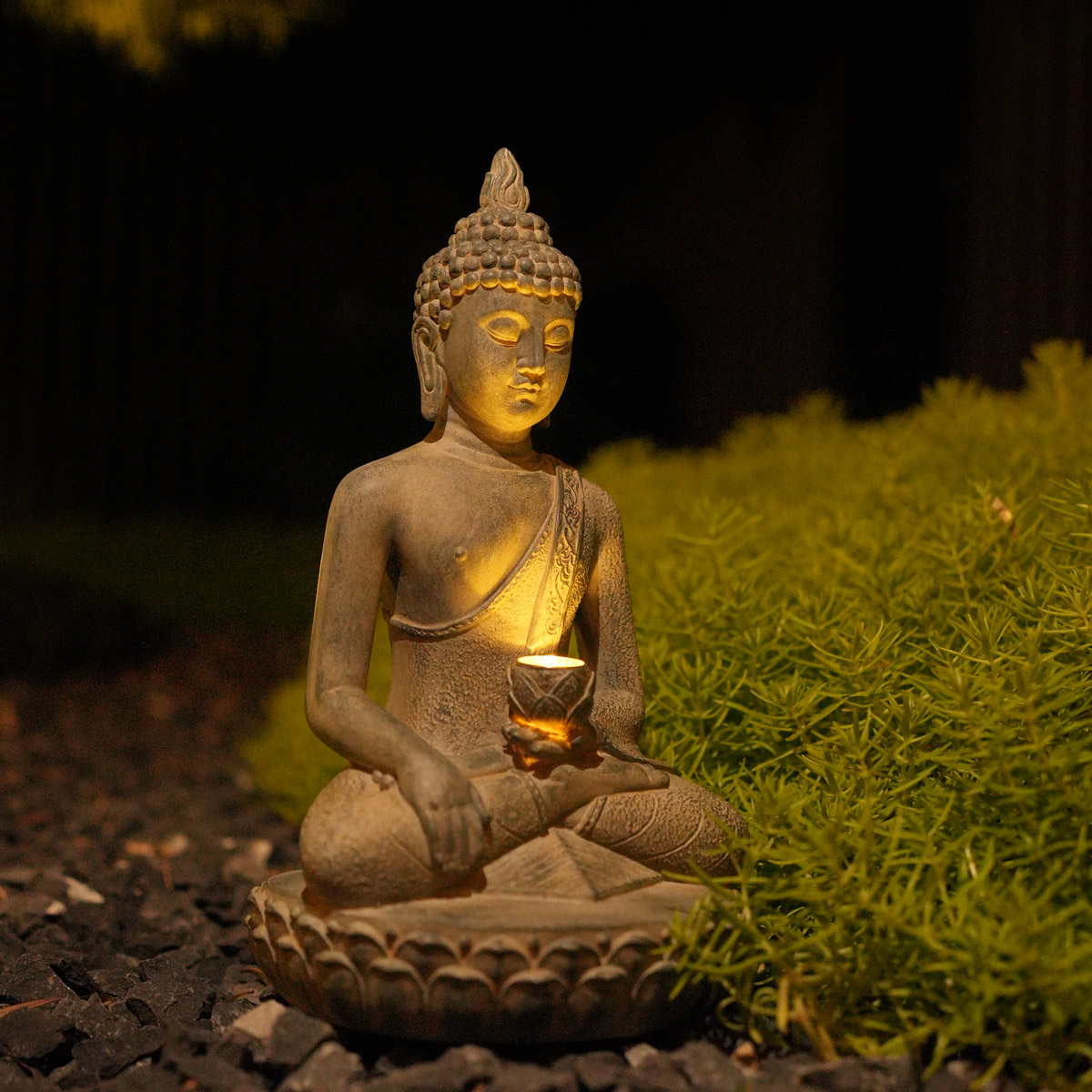 Statua di Buddha ad energia so - Resin Art India recensione e prezzo