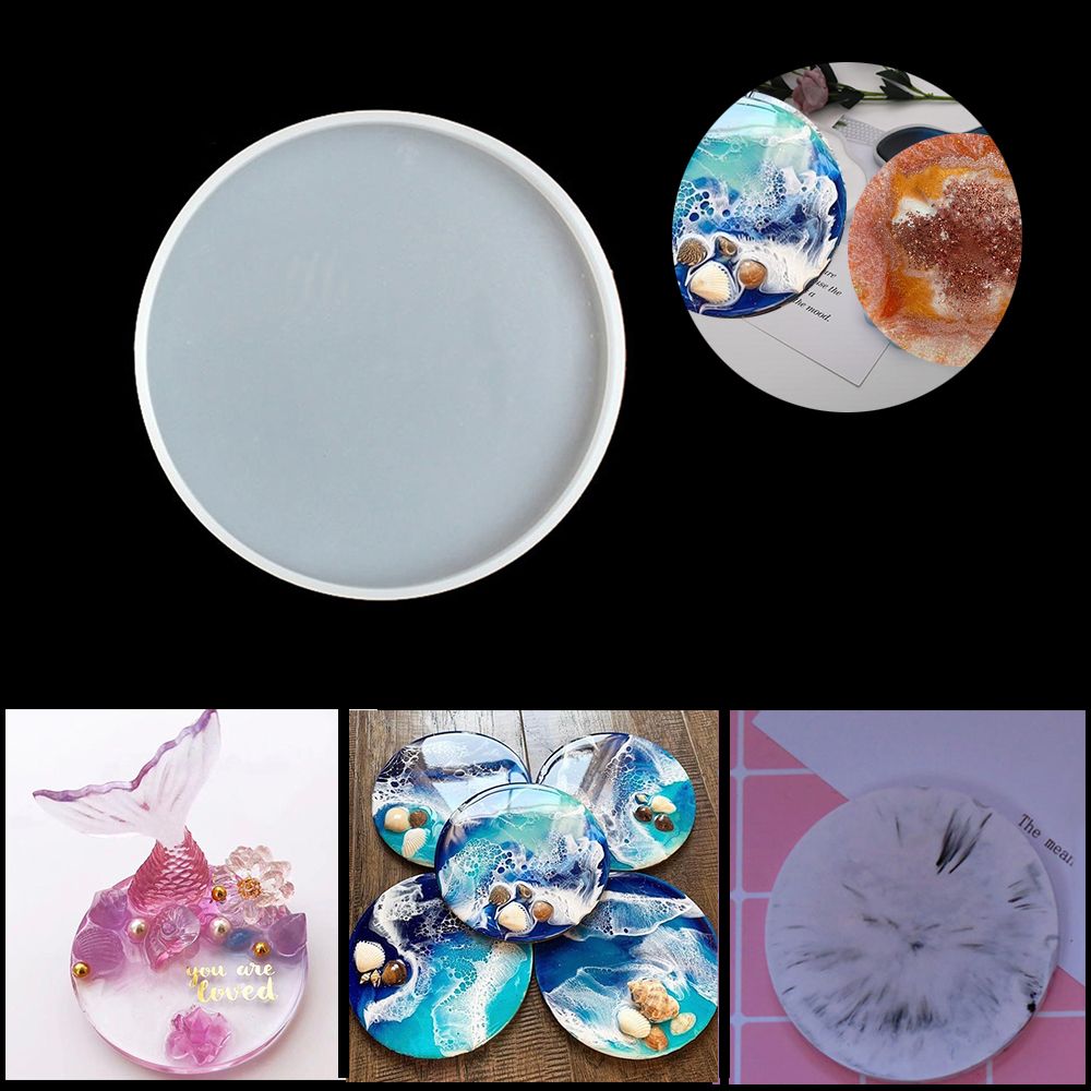 Trasparente Fluid Arts Round C - Resin Art Coasters recensione e prezzo