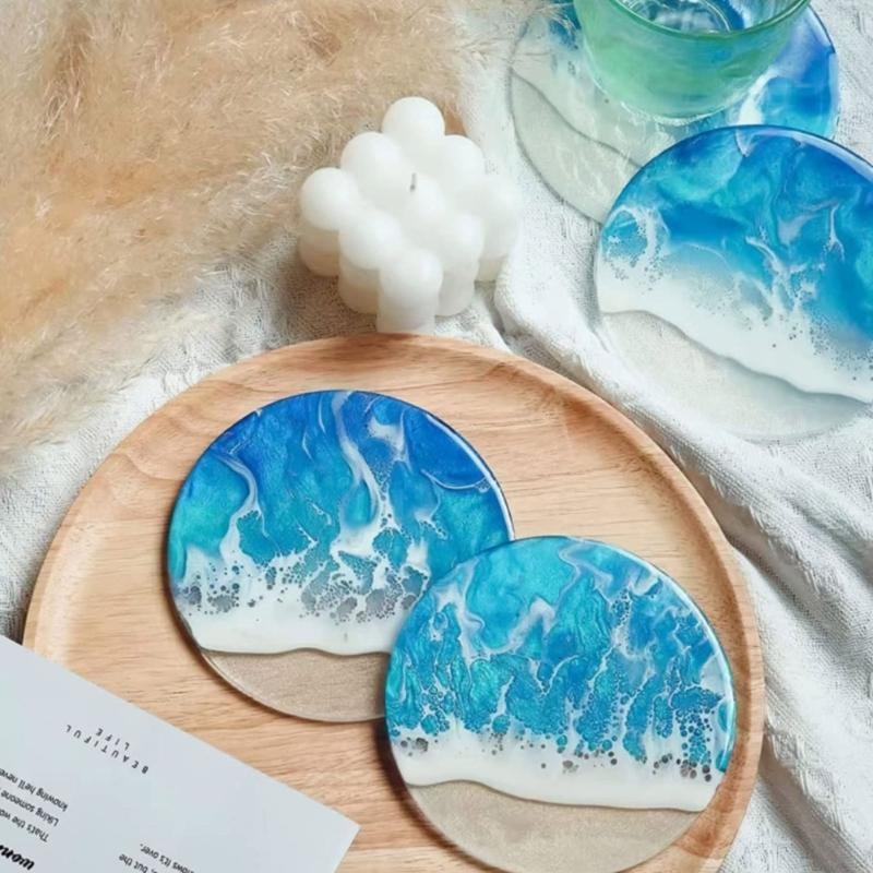 Stampo per sottobicchiere in r - Resin Art Coasters recensione e prezzo