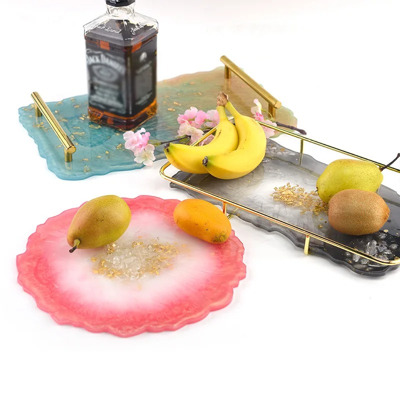 Vassoio in resina epossidica S - Resin Art Coasters recensione e prezzo