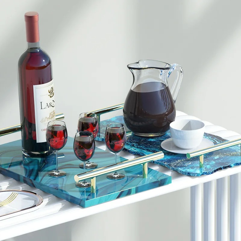 Vassoio in resina epossidica S - Resin Art Coasters recensione e prezzo
