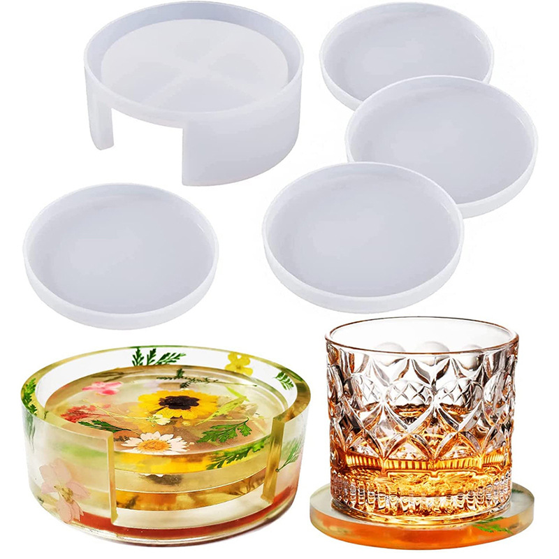 Stampo in silicone per sottobi - Resin Art Coasters recensione e prezzo