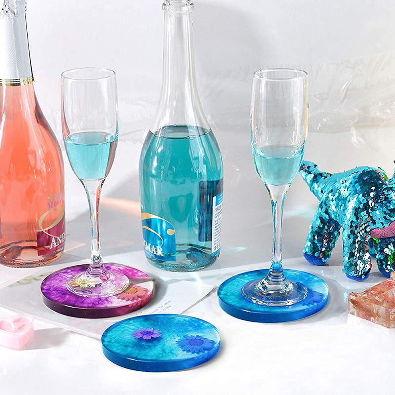 Stampo in silicone per sottobi - Resin Art Coasters recensione e prezzo