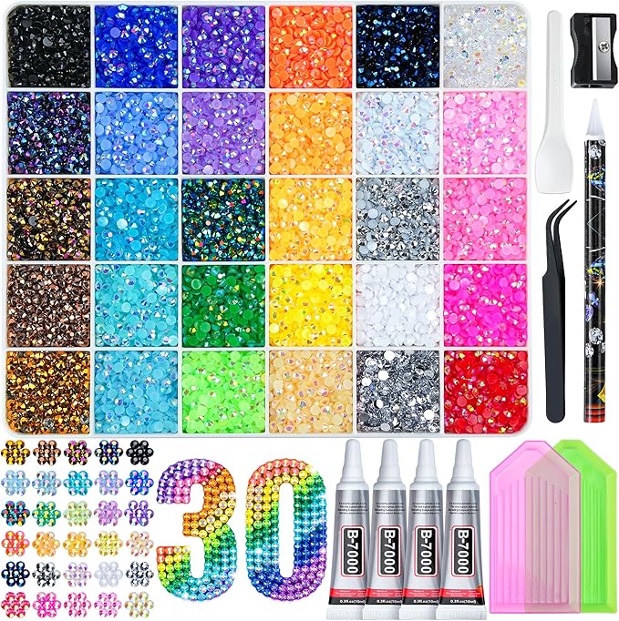 Kit di Strass in Resina, 30 Co - Resin Art Tool Kit recensione e prezzo
