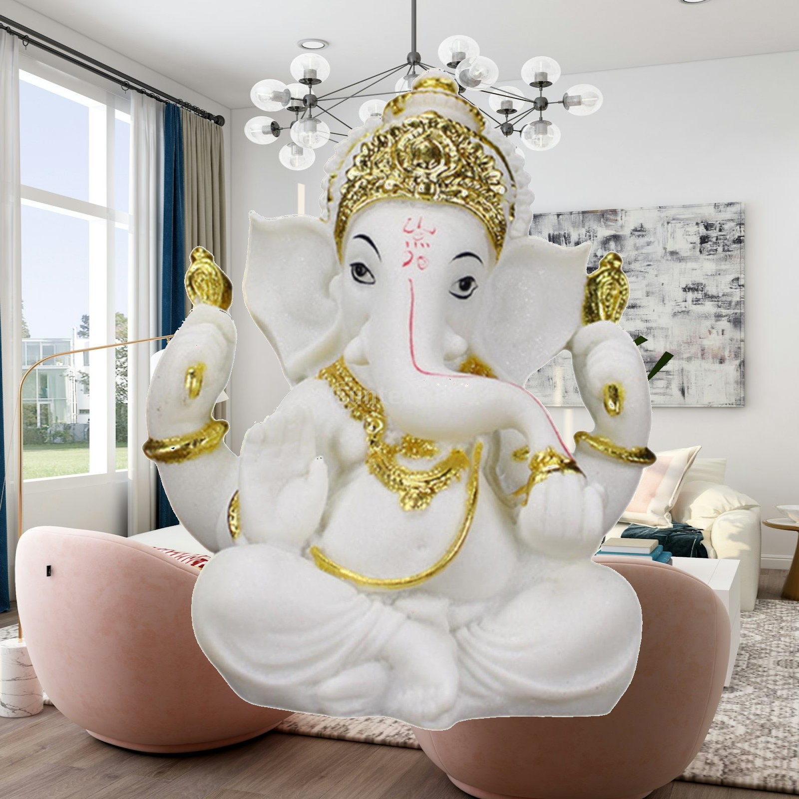 Statua Decorativa Indiana in R - Resin Art India recensione e prezzo