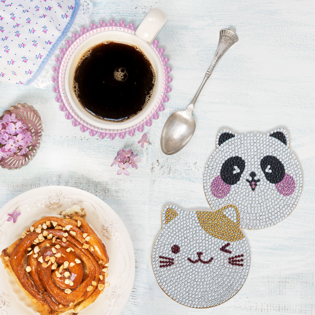 SDOYUNO Kit sottobicchieri per - Resin Art Coasters recensione e prezzo