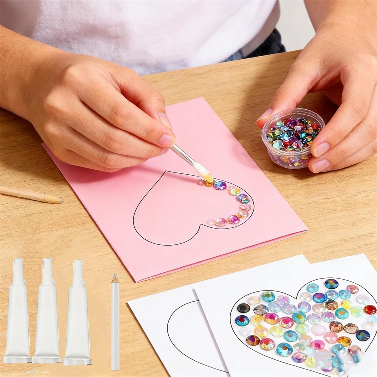 Kit di strass in resina colora - Resin Art Tool Kit recensione e prezzo