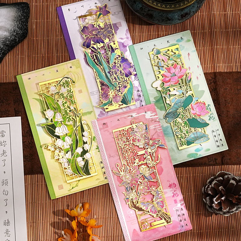 Segnalibro in metallo Lotus El - Resin Art Bookmark recensione e prezzo